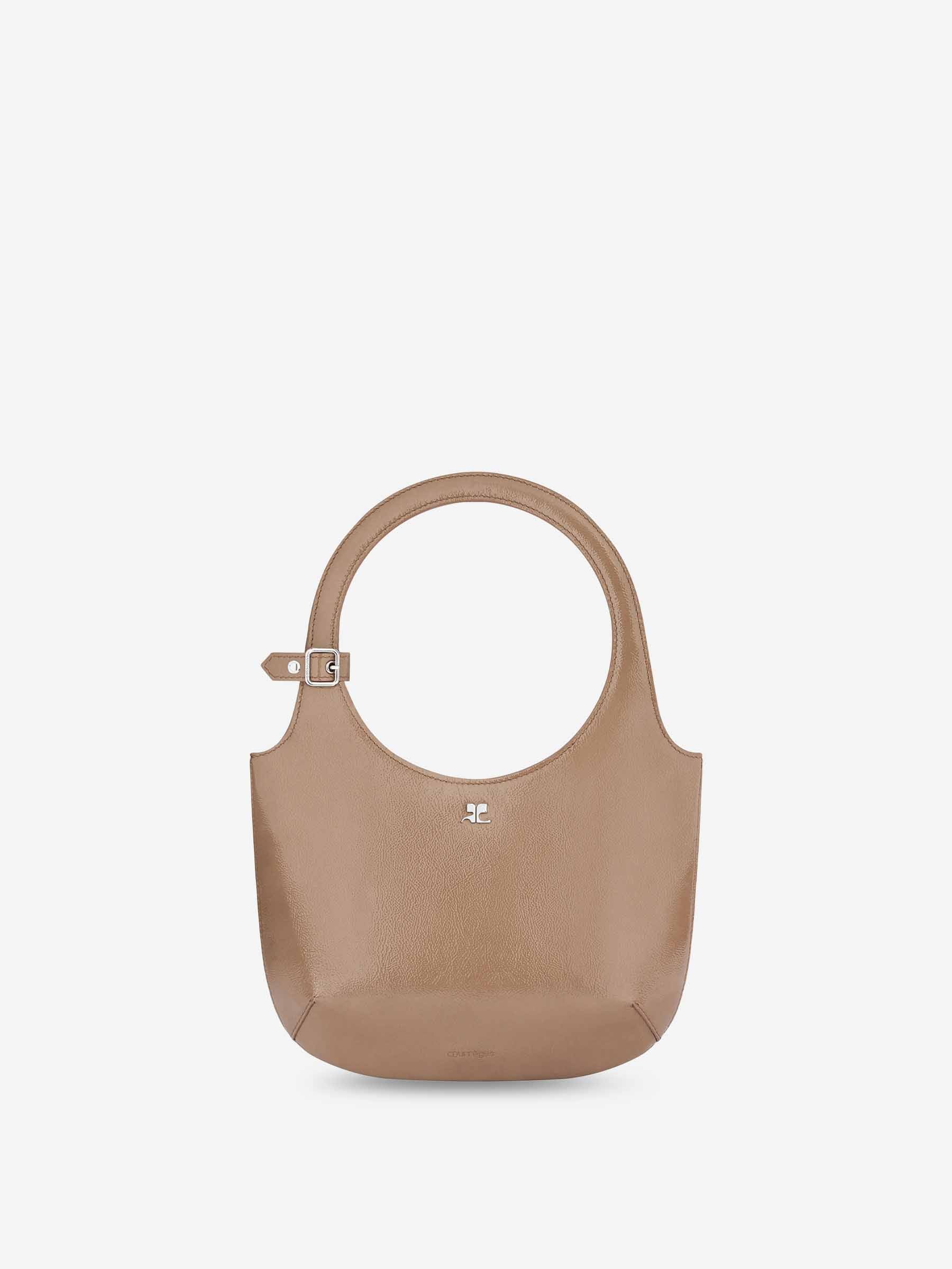 Outlet online Courrèges Mujer Bolso Holy Naplack color Camel sku 811-000010 02 - Foto 1