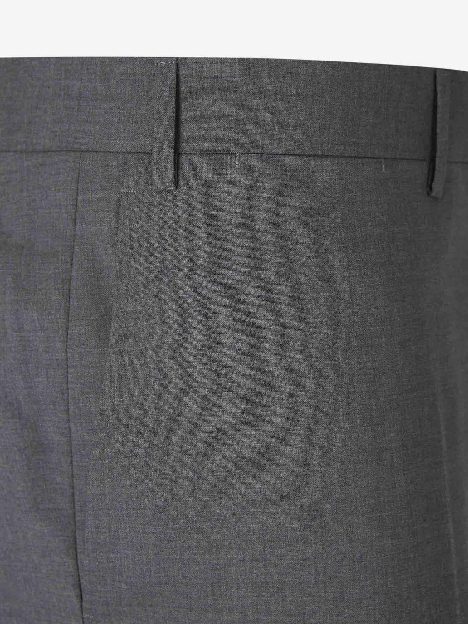 Outlet online Canali Hombre Pantalones Formales Lana color Gris Piedra sku 321-000343 02 - Foto 3