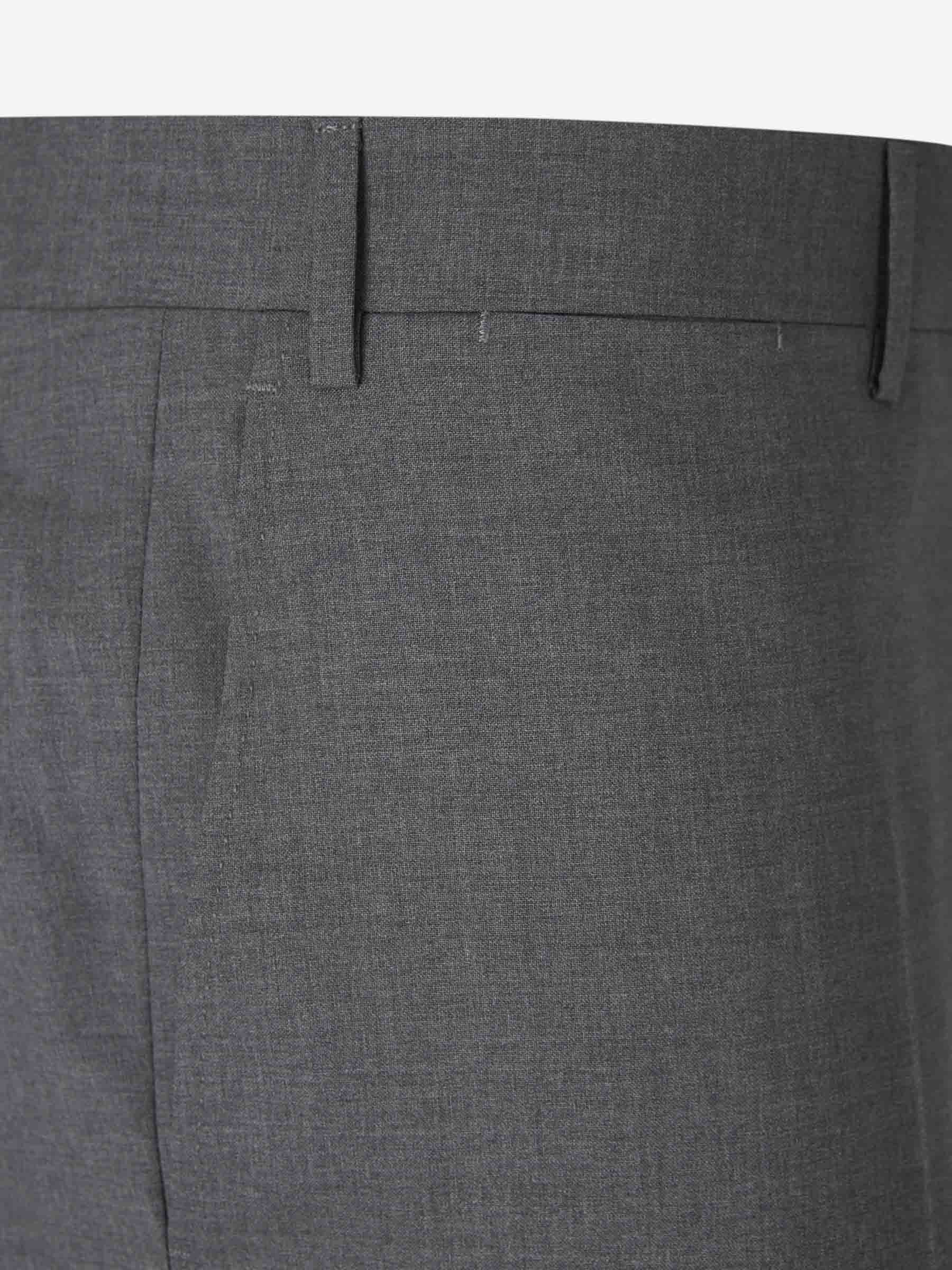 Outlet online Canali Hombre Pantalones Formales Lana color Gris Piedra sku 321-000343 02 - Foto 3