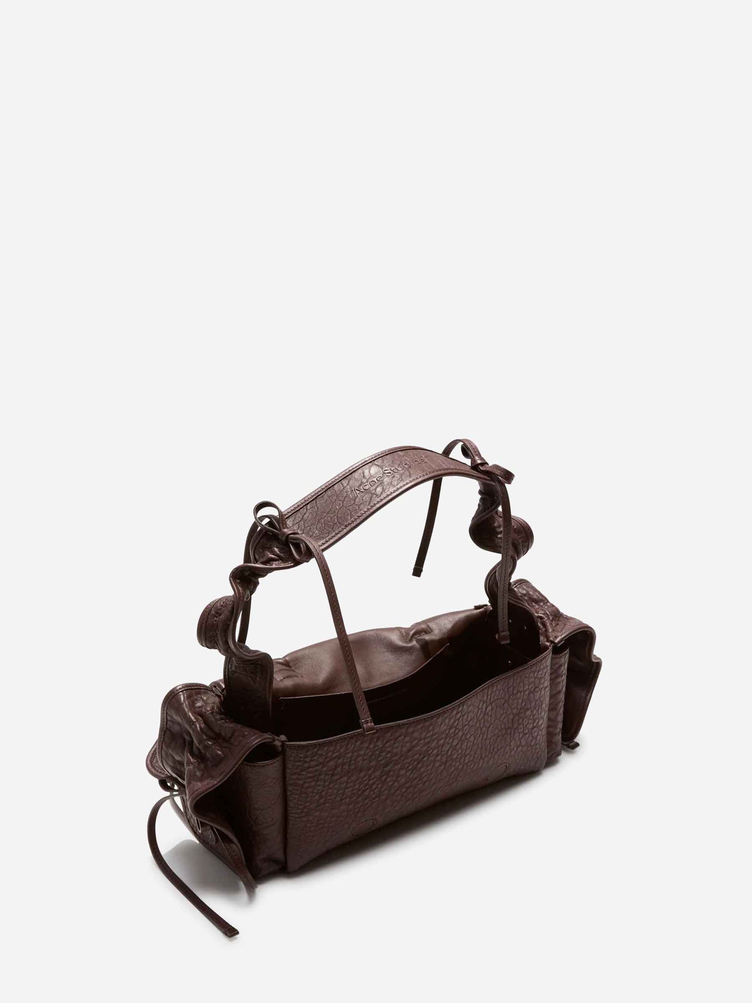 Outlet online Acne Studios Mujer Bolso Hombro Multipocket color Marrón Oscuro sku 814-000014 01 - Foto 3