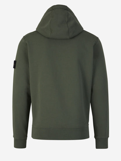 Outlet online Stone Island Hombre Sudadera Capucha Algodón color Blanco sku 545-001588 02 - Foto 12