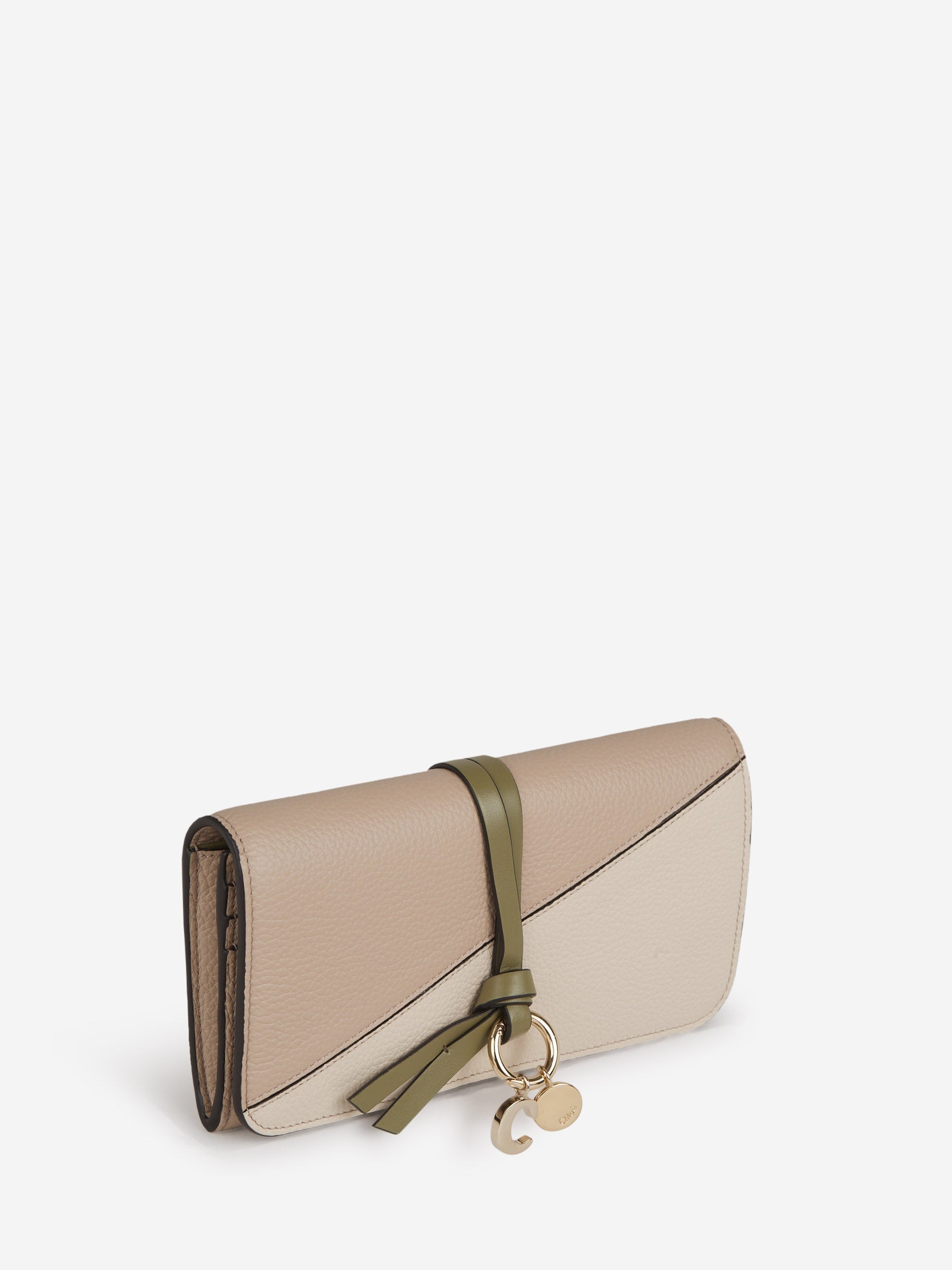 Outlet online Chloé Mujer Monedero Solapa Alphabet color Beis sku 820-000660 01 - Foto 2