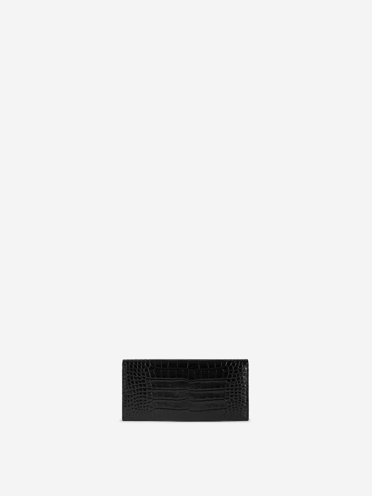 Outlet online TOTEME Mujer Cartera T-Lock Cocodrilo color Negro sku 820-000718 01 - Foto 3