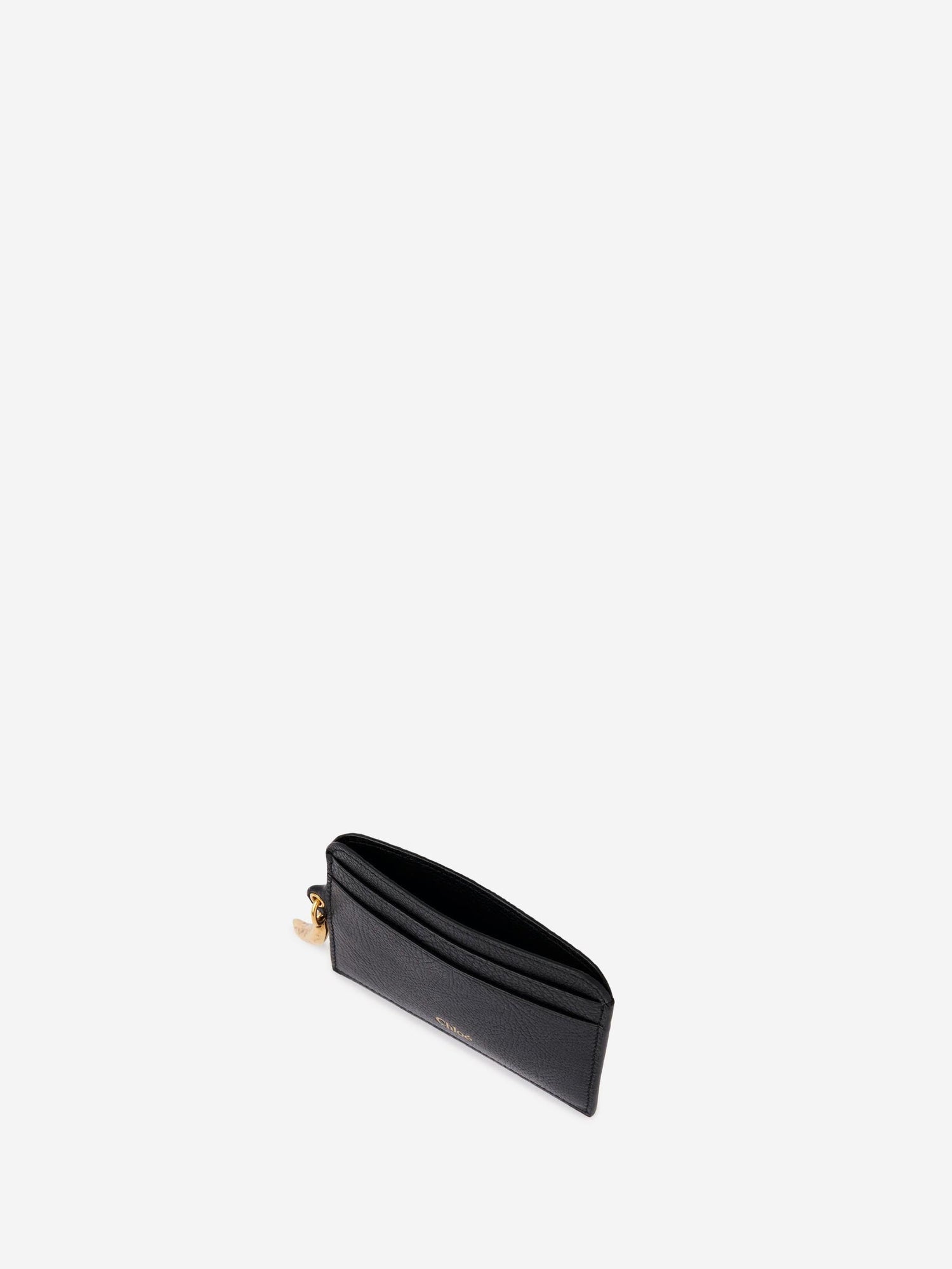 Outlet online Chloé Mujer Tarjetero Banana Granulado color Negro sku 820-000720 01 - Foto 2