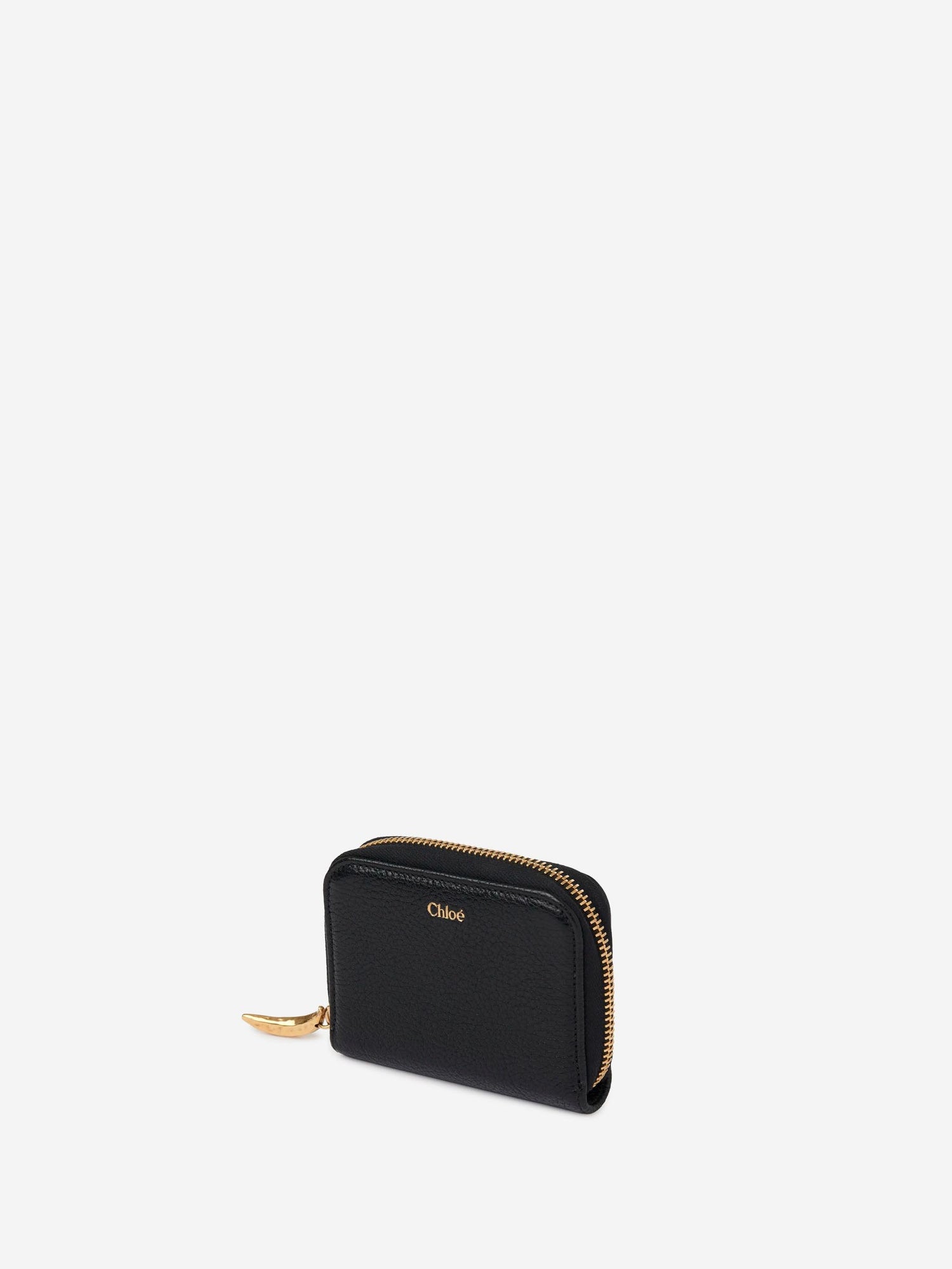 Outlet online Chloé Mujer Monedero Banana Granulado color Negro sku 820-000721 01 - Foto 2