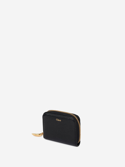 Outlet online Chloé Mujer Monedero Banana Granulado color Negro sku 820-000721 01 - Foto 2