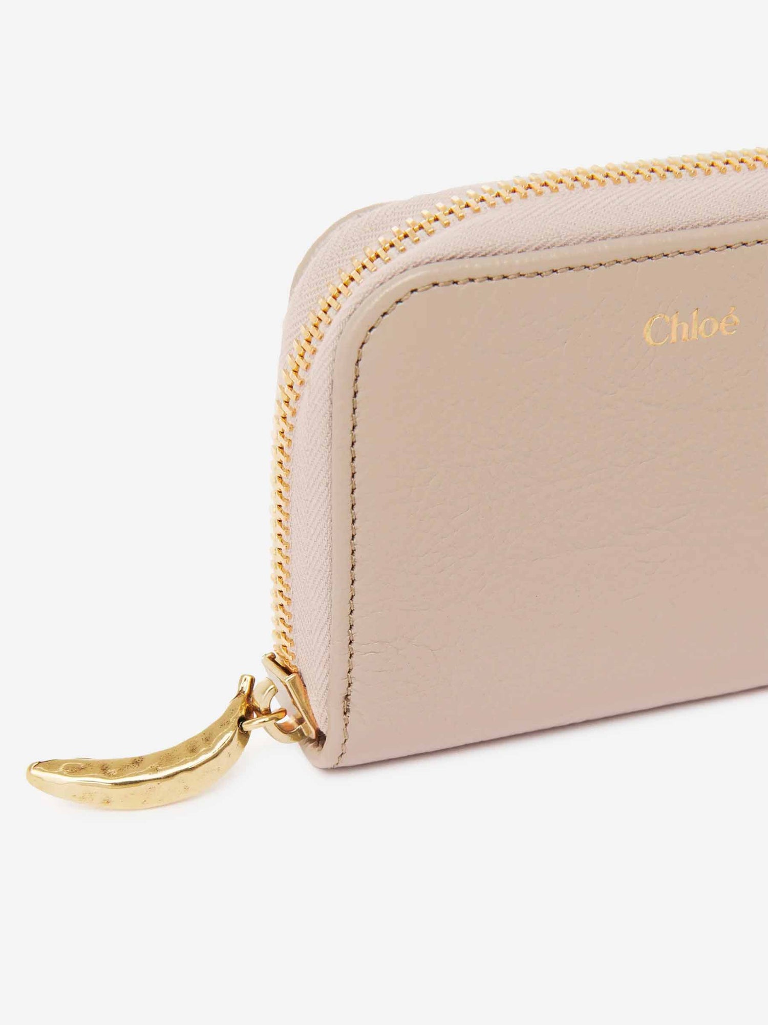 Outlet online Chloé Mujer Monedero Banana Granulado color Beige sku 820-000721 02 - Foto 5