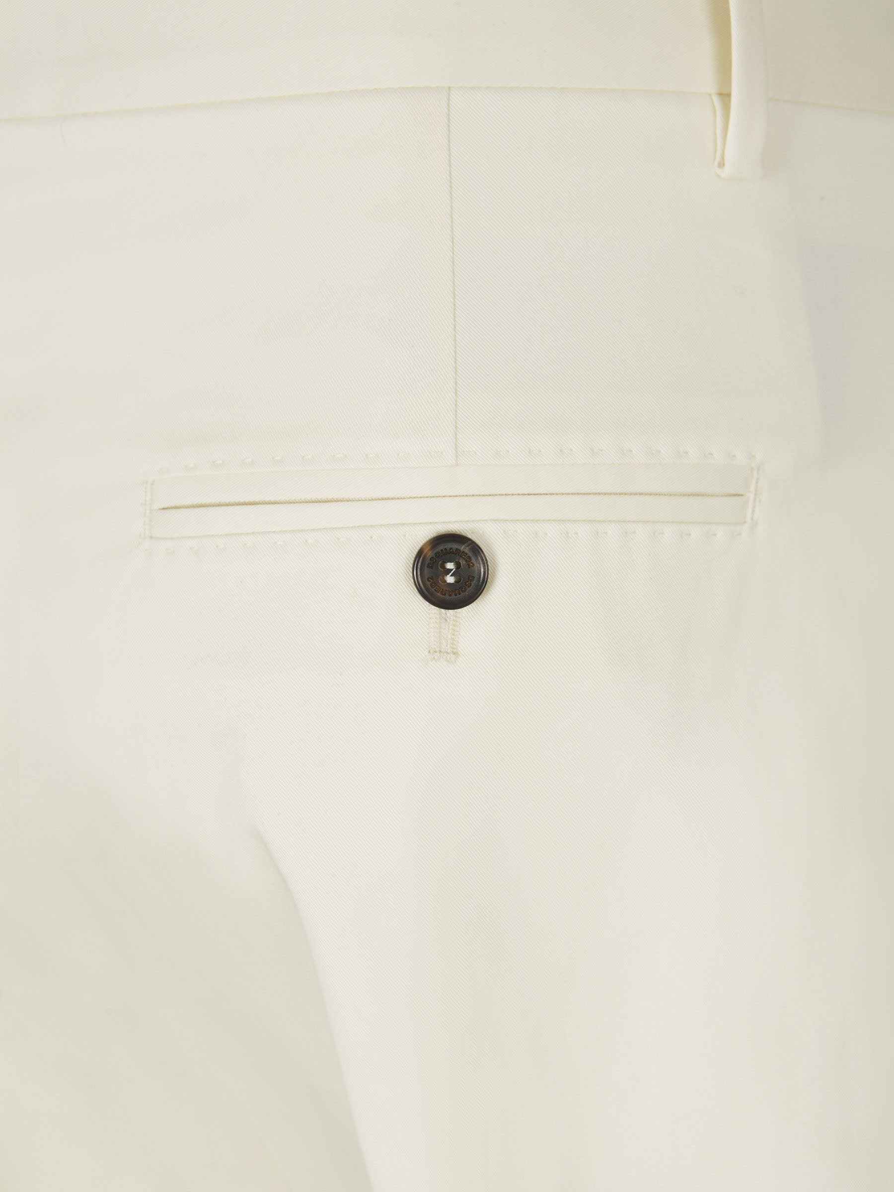 Outlet online Dsquared2 Hombre Traje Liso Algodón color Blanco sku 312-002816 01 - Foto 9
