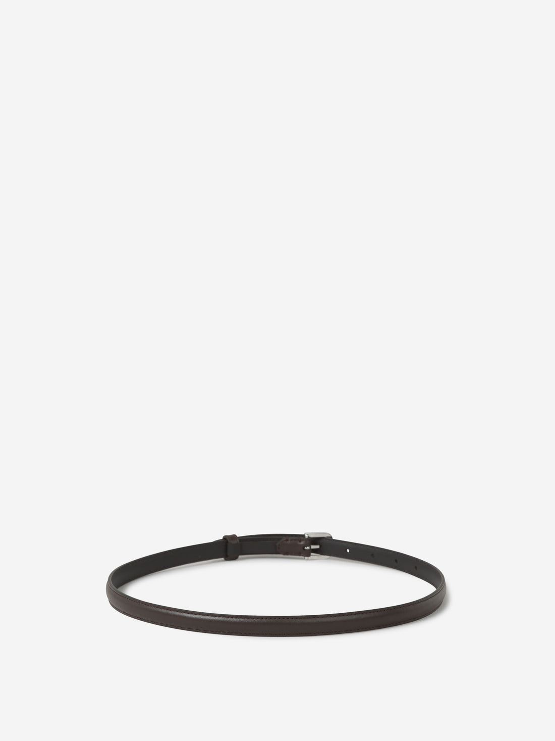 Outlet online TOTEME Mujer Cinturón Fino Piel color Marrón Oscuro sku 830-000373 01 - Foto 2