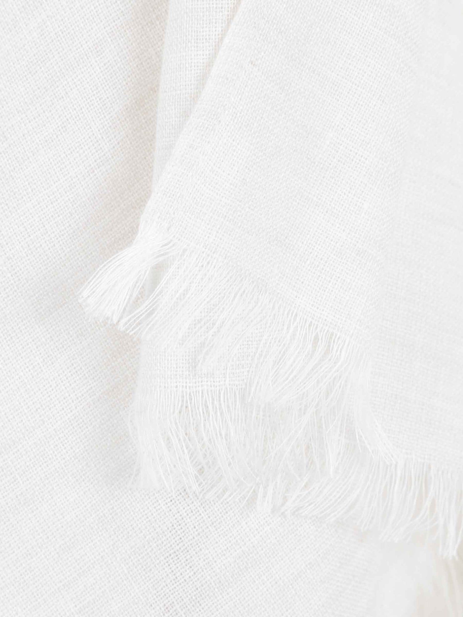 Peserico Mujer Barcelona Poncho Algodón Lino color Crema sku 840-000823 01 - Foto 2