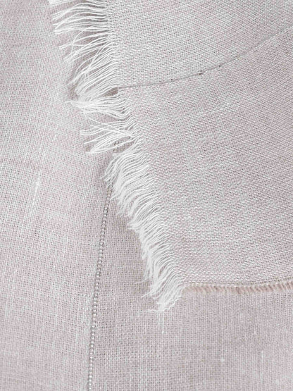 Peserico Mujer Barcelona Fular Lino y Algodón color Camel sku 840-000853 01 - Foto 2