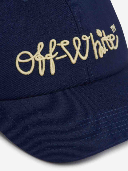 Outlet online Off-White Mujer Gorra logo color Azul Marino sku 845-000016 01 - Foto 4