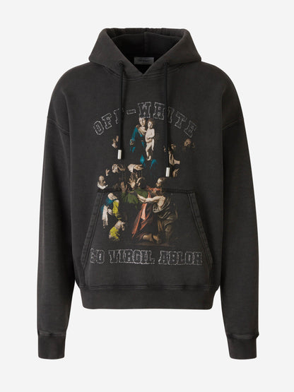 Outlet online Off-White Hombre Sudadera Capucha Mary Skate color Gris Antracita sku 545-001505 02 - Foto 1