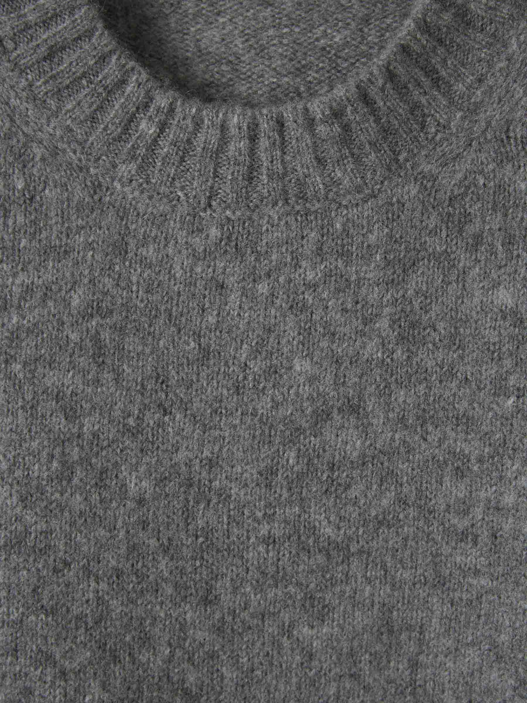 Outlet online Santa Eulalia Hombre Jersey Lana Y Cashmere color Gris Piedra sku 542-002302 01 - Foto 3