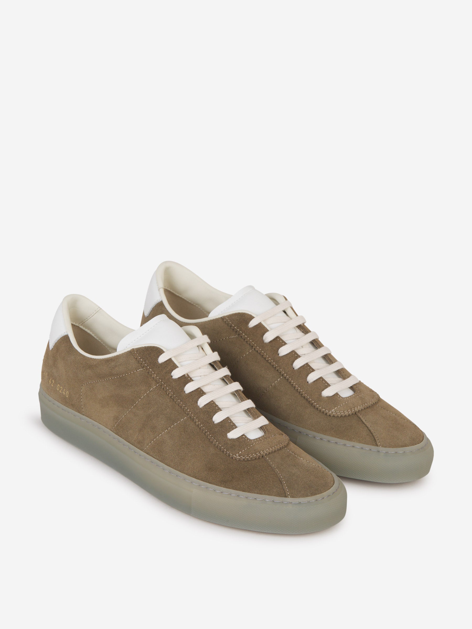 Outlet online Common Projects Hombre Sneakers Piel Ante color Verde Militar sku 616-002712 01 - Foto 2