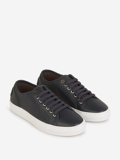 Outlet online Brioni Hombre Sneakers Sustainable Piel color Azul Noche sku 616-002649 01 - Foto 2