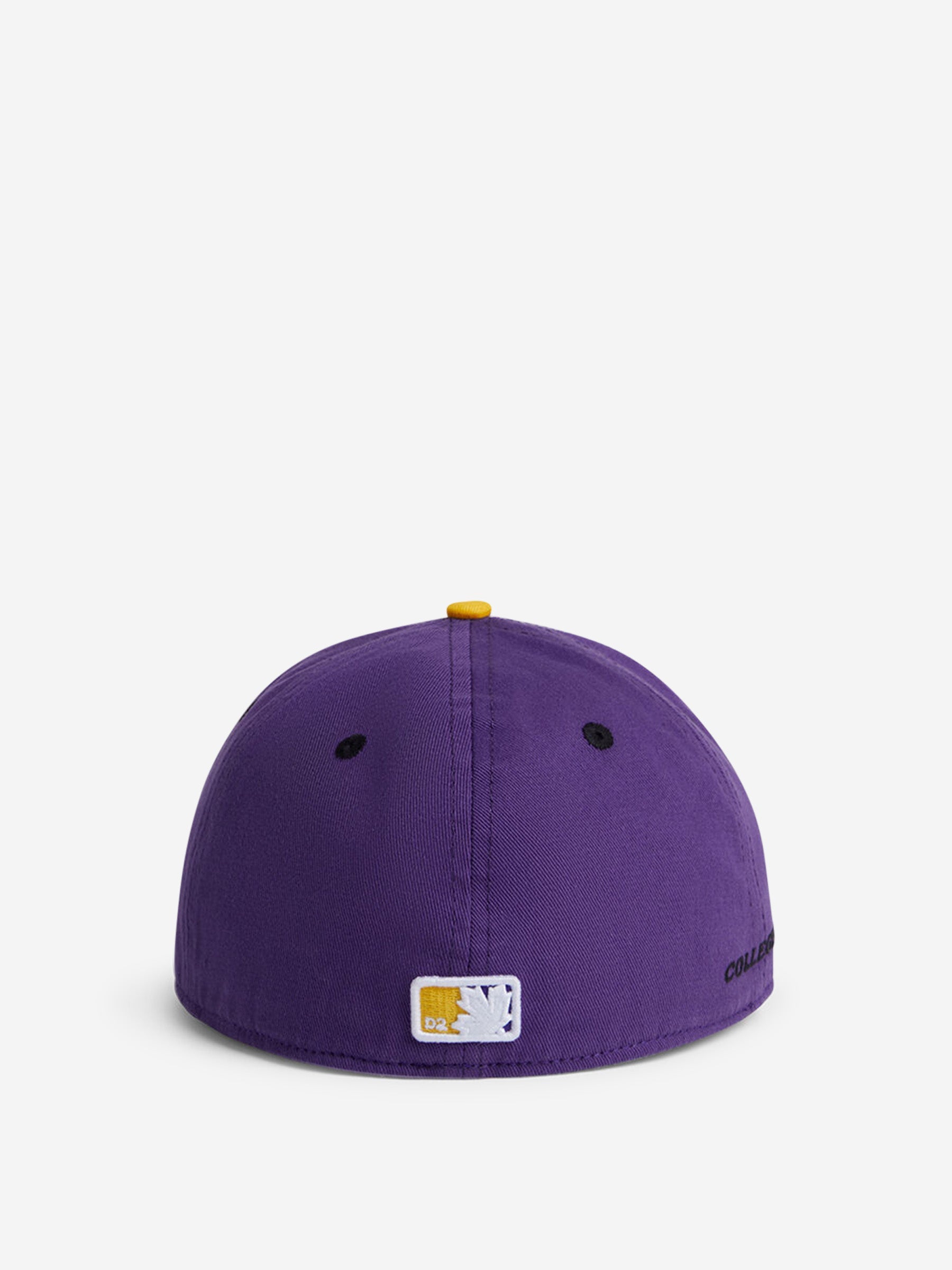 Outlet online Dsquared2 Hombre Gorra Basket Logo color Lila sku 695-001577 02 - Foto 2