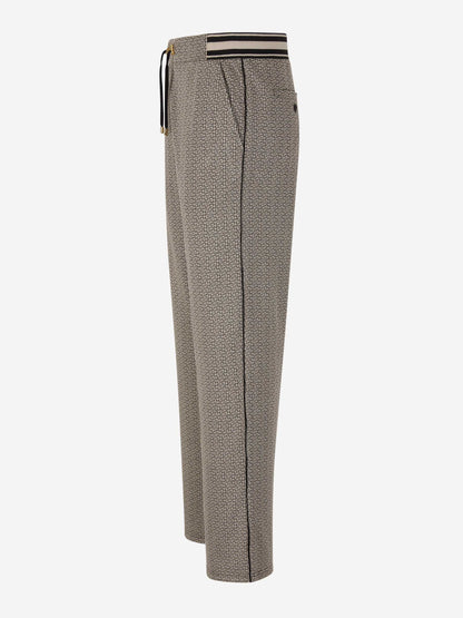 Outlet online Balmain Hombre Joggers Jacquard Monograma color Negro sku 521-002793 00 - Foto 2