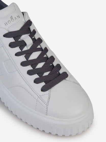 Outlet online Hogan Hombre Sneakers Hogan H-Stripes color Blanco sku 616-002696 01 - Foto 5