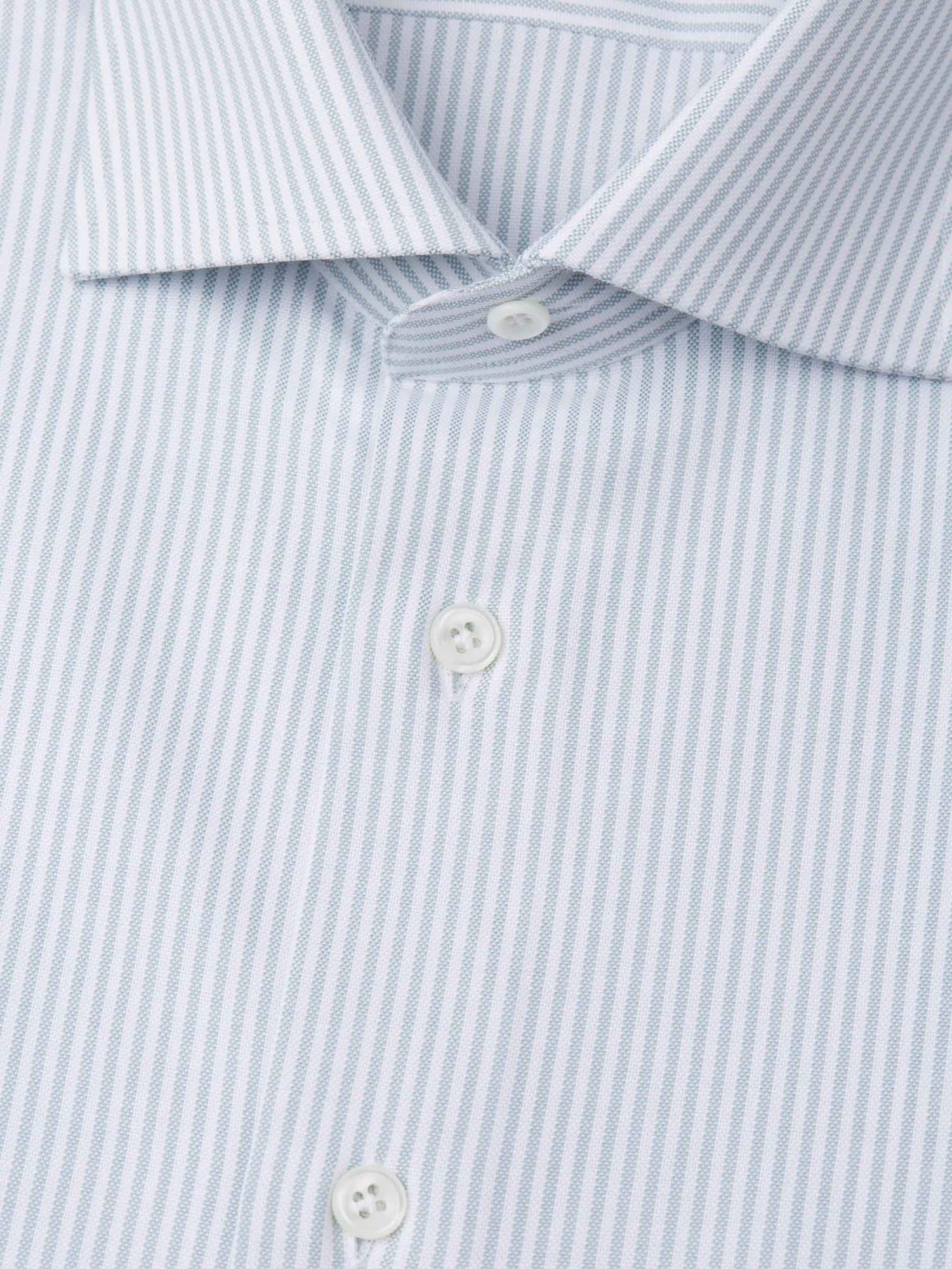 Outlet online Santa Eulalia Hombre Camisa Motivo Rayas color Verde Menta sku 401-003107 01 - Foto 2