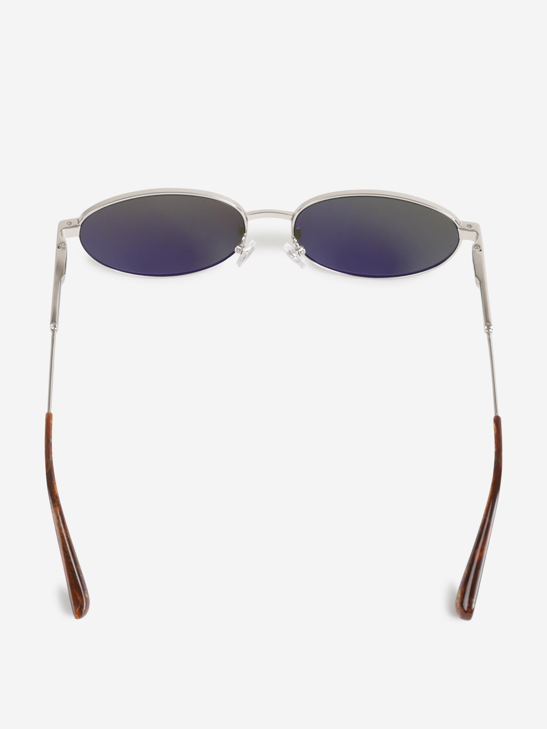 Outlet online Jacquemus Mujer Gafas de Sol Ovaladas color Marrón sku 860-001190 02 - Foto 3