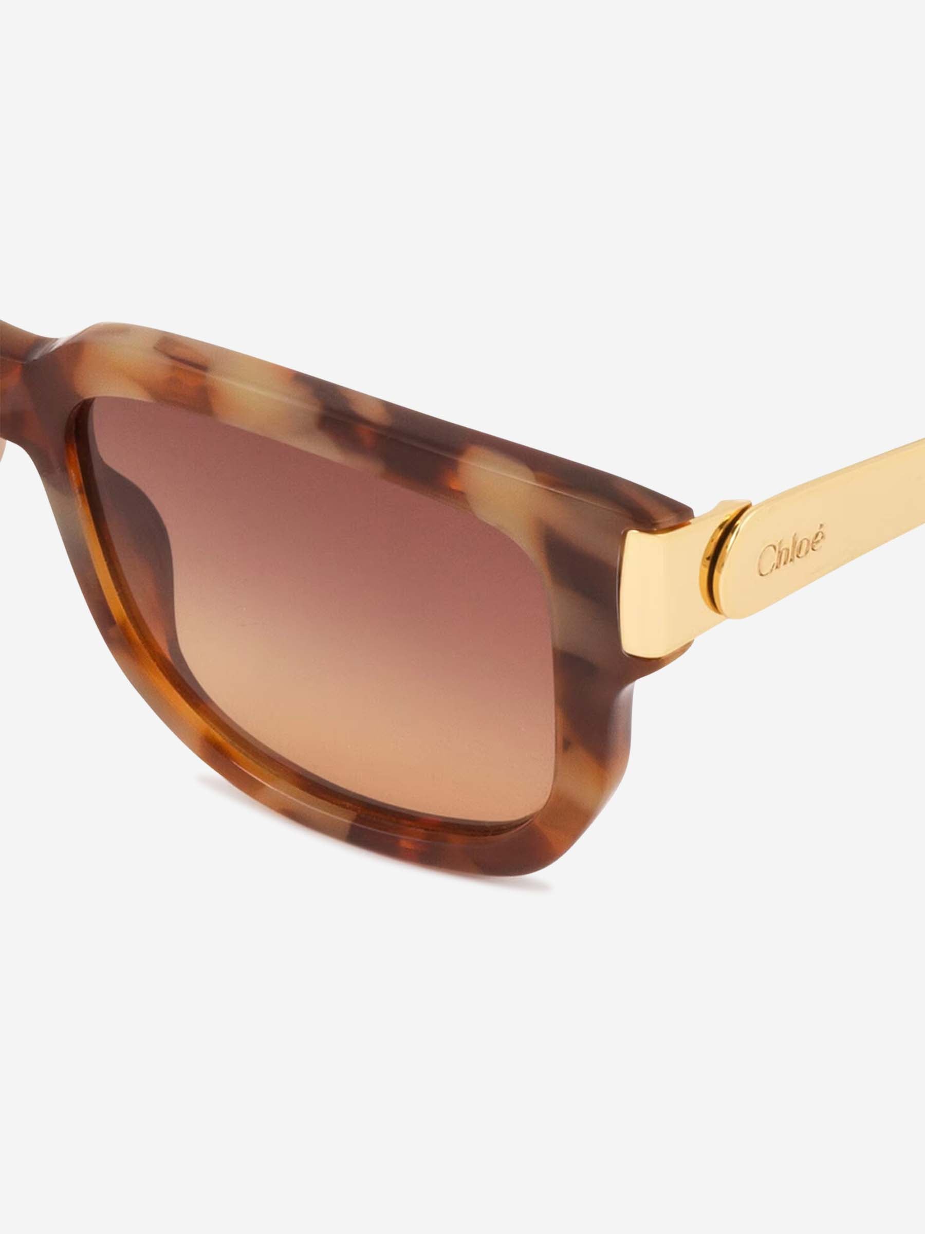 Chloé Mujer Barcelona Gafas de Sol Cuadradas color Carey sku 860-001335 02 - Foto 4