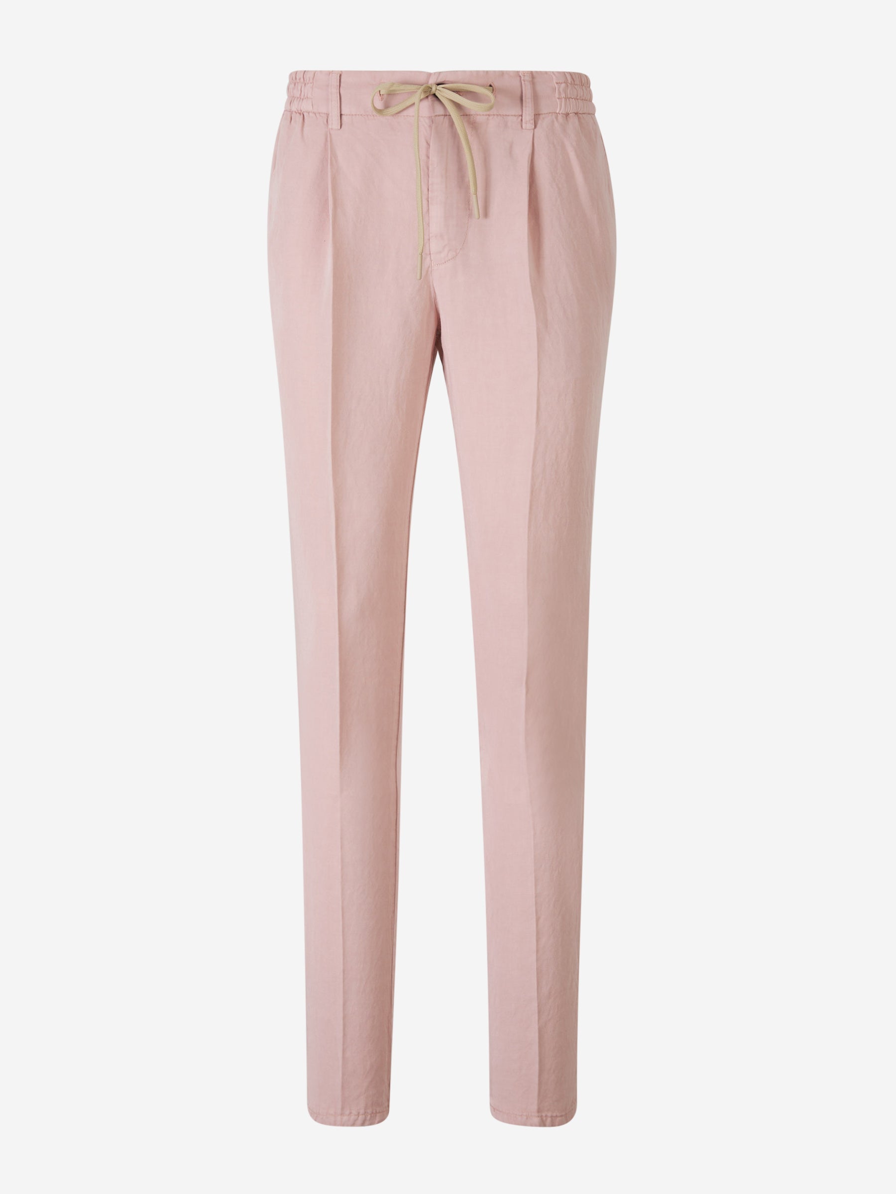 Outlet online Santa Eulalia Hombre Joggers Fluidos Lino color Rosa Empolvado sku 521-003035 05 - Foto 1