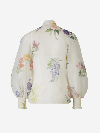 Outlet online Zimmermann Mujer Blusa Natura Organza color Floral sku 701-002074 00 - Foto 2
