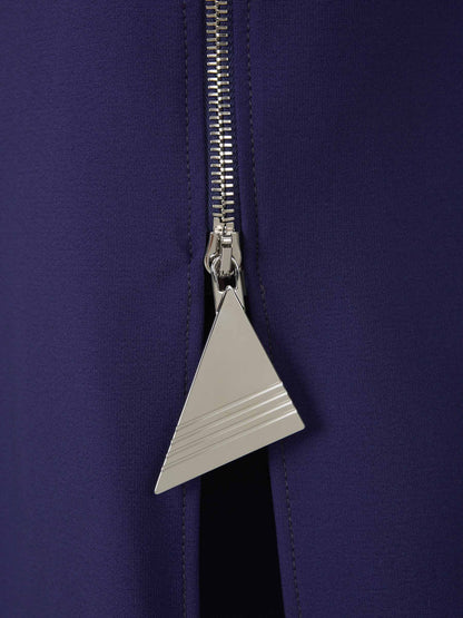 Outlet online The Attico Mujer Vestido Midi con Cremalleras color Violeta sku 721-000347 01 - Foto 6