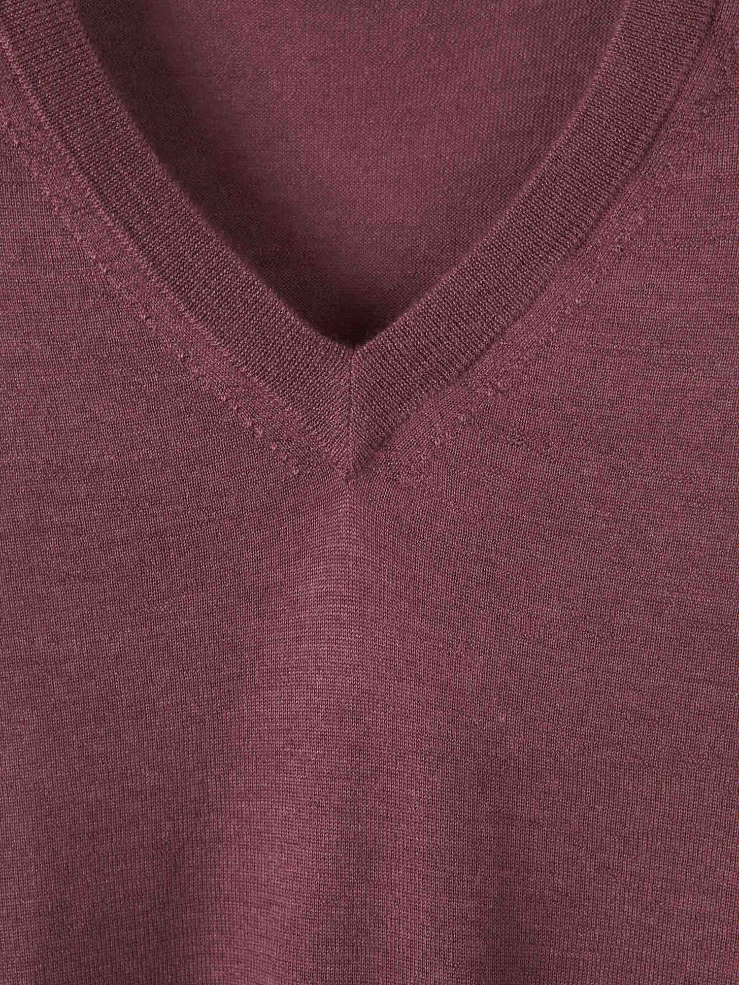 Outlet online Santa Eulalia Hombre Jersey Cashmere Y Seda color Rosa Palo sku 542-002092 19 - Foto 3