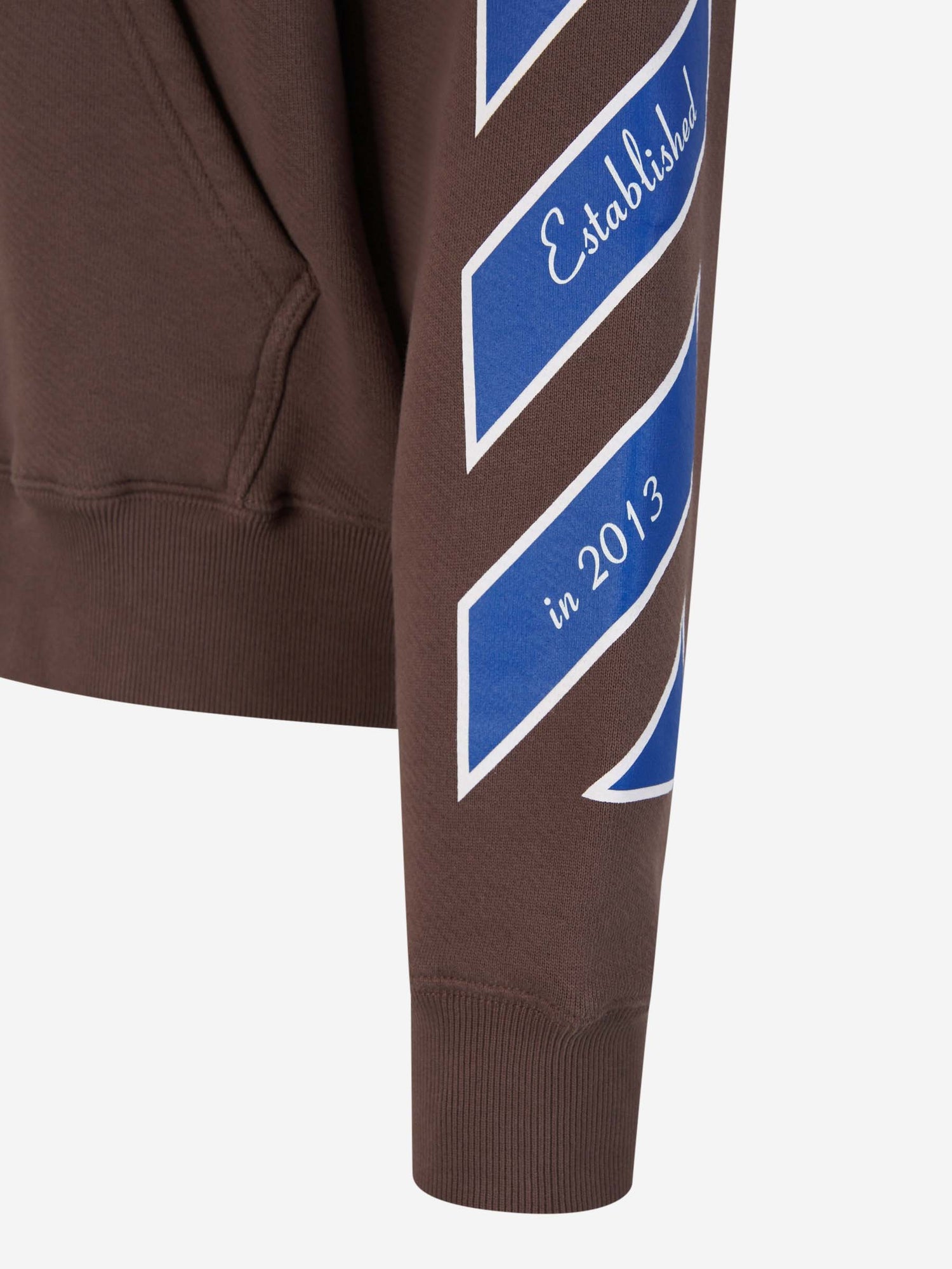 Outlet online Off-White Hombre Sudadera Estampada Capucha color Marrón sku 545-001501 01 - Foto 7