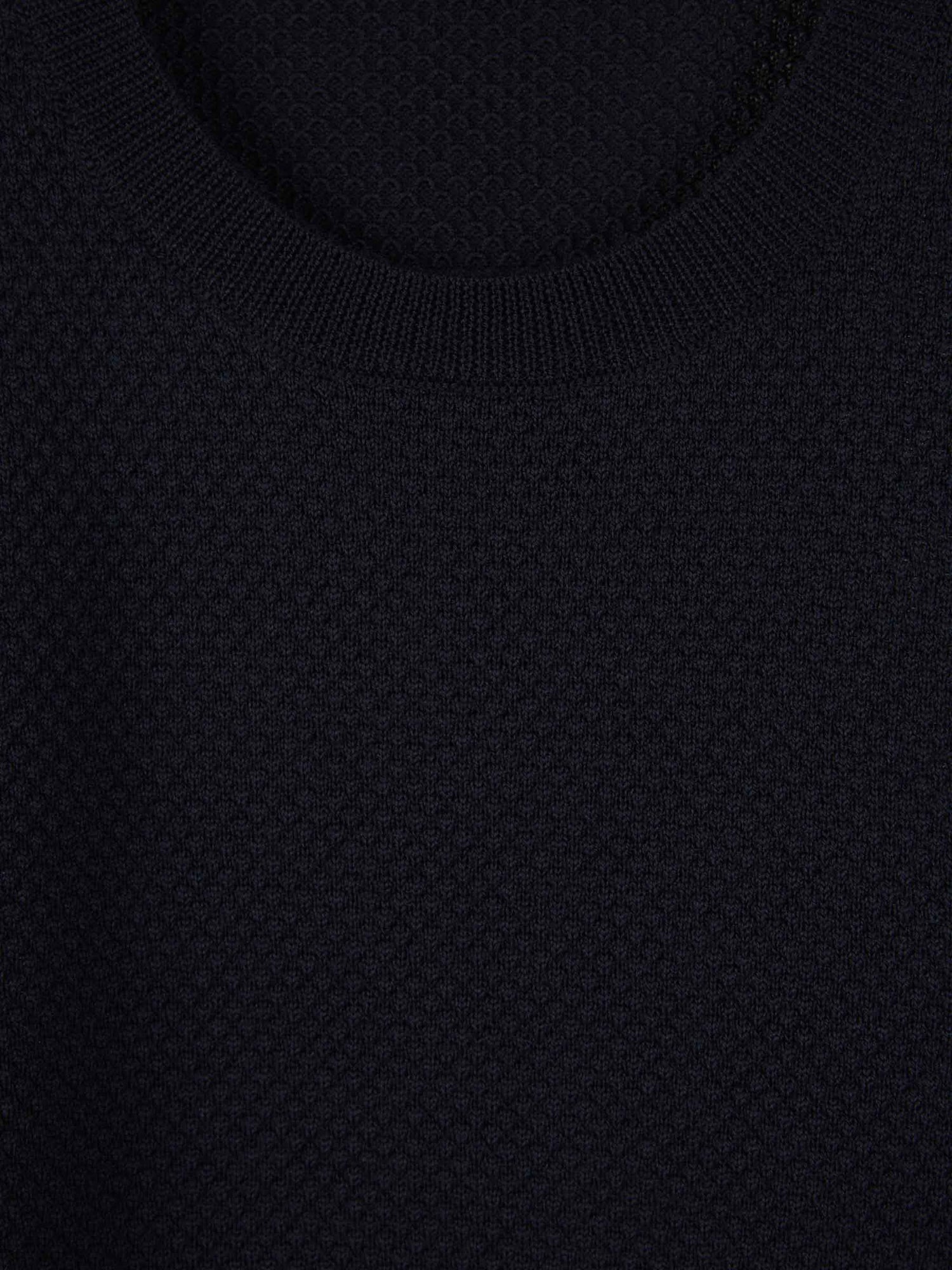 Zanone Jersey Punto Lana color Azul Noche sku 542-002296 02 - Foto 3