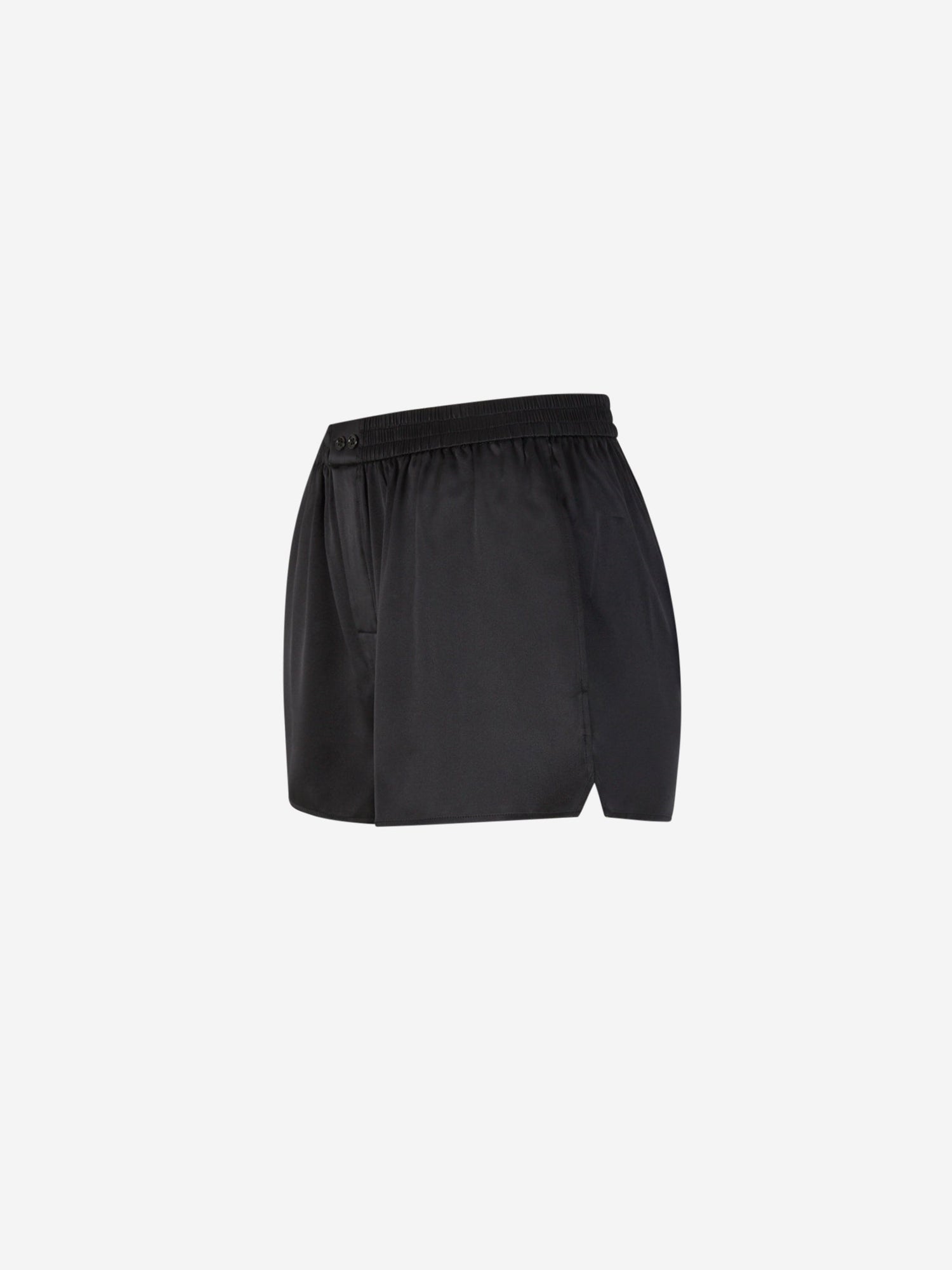 Outlet online Alexander Wang Mujer Bermudas Satinadas Algodón color Negro sku 762-000461 01 - Foto 3