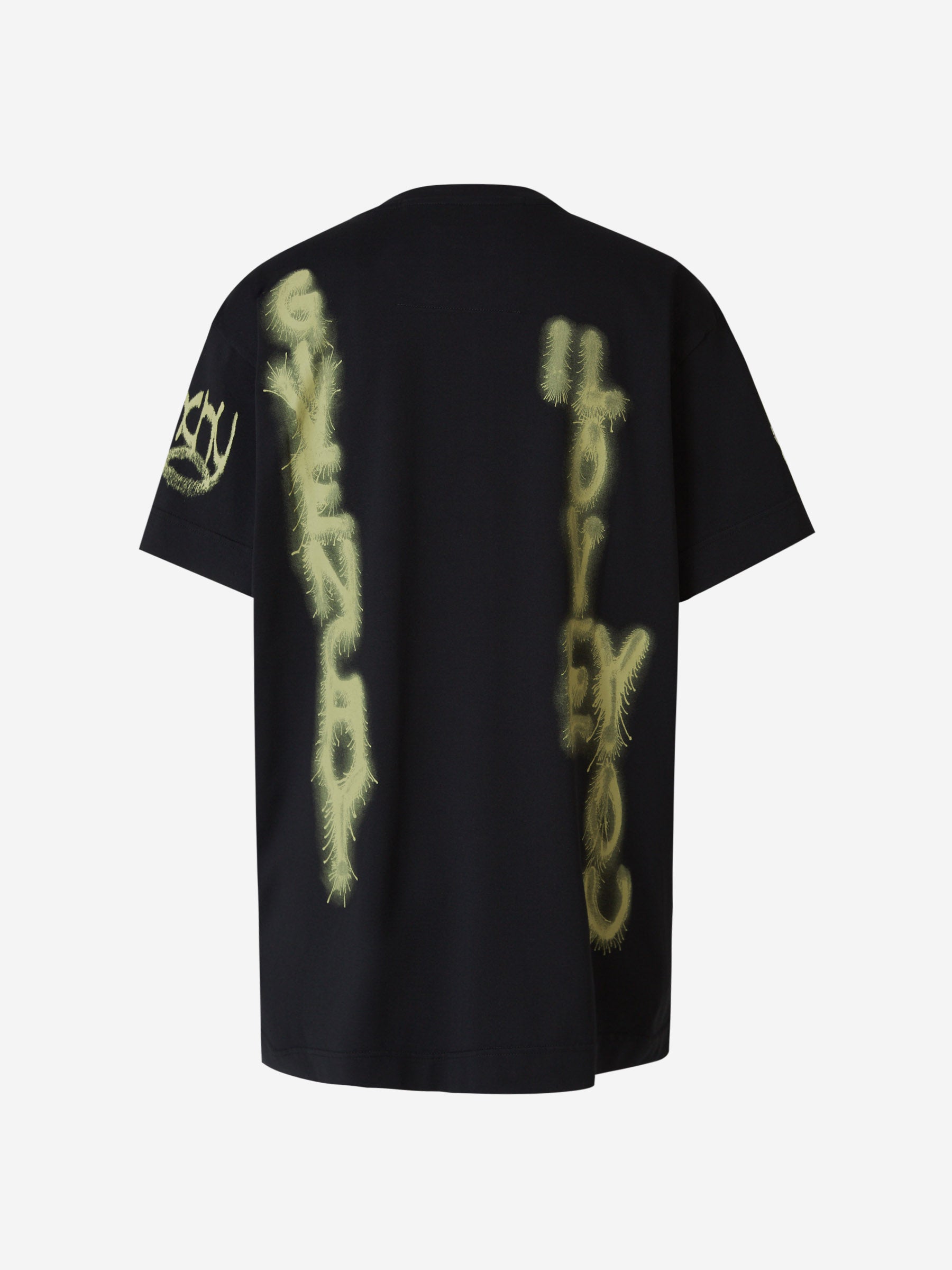 Outlet online Givenchy Hombre Camiseta Estampada Algodón color Negro sku 553-003457 01 - Foto 2