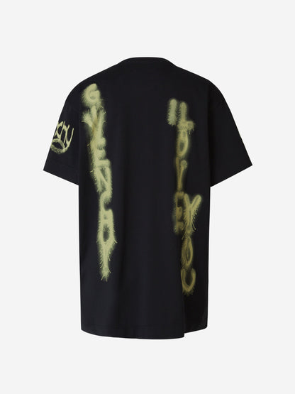 Outlet online Givenchy Hombre Camiseta Estampada Algodón color Negro sku 553-003457 01 - Foto 2