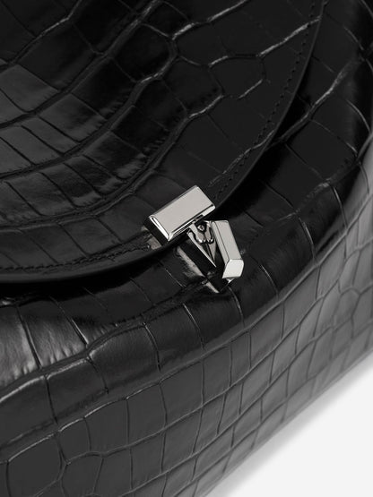 Outlet online TOTEME Mujer Bolso Hombro Multifunción T-Lock color Negro sku 810-007735 01 - Foto 6