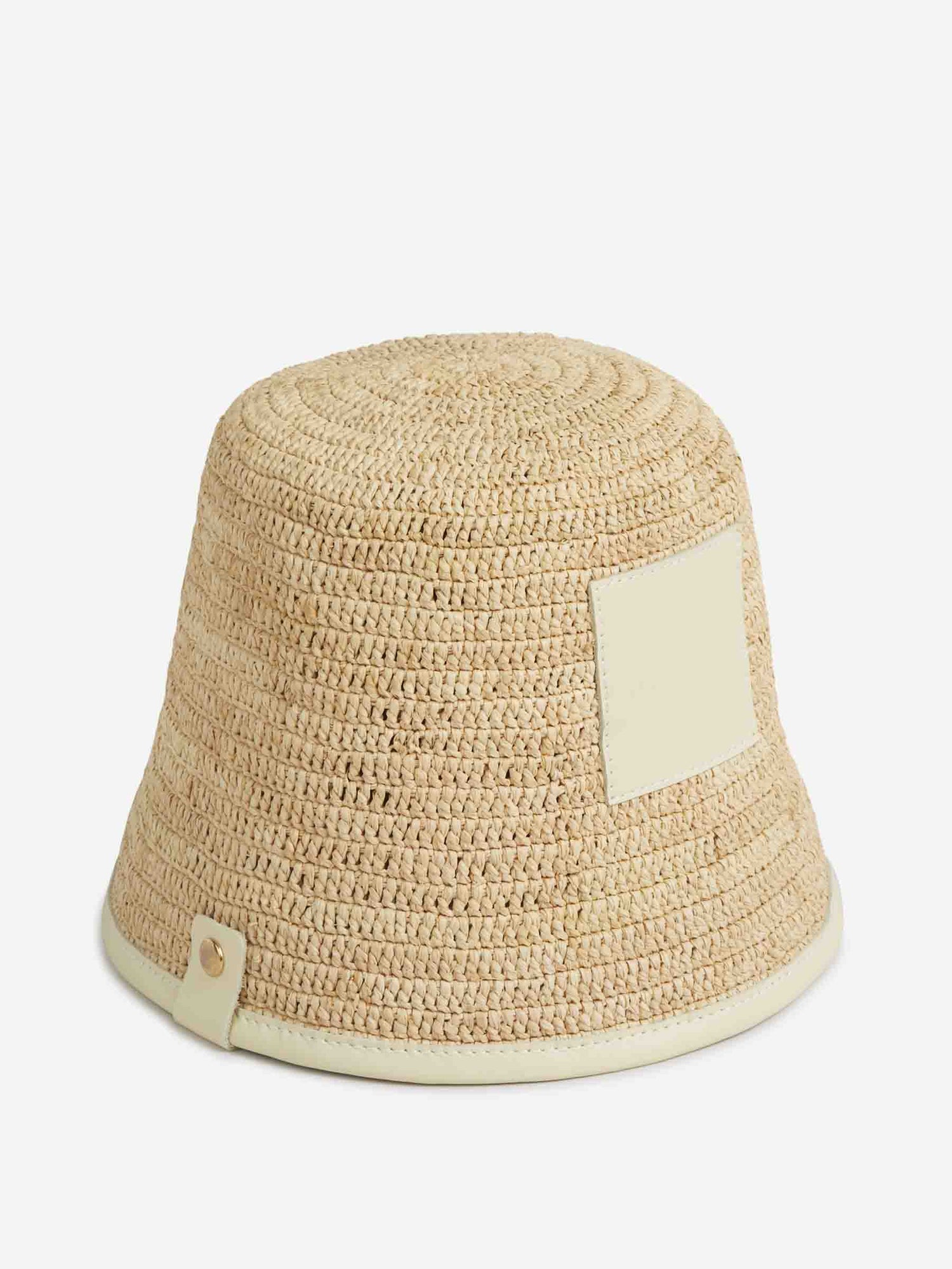 Outlet online Jacquemus Mujer Sombrero Pescador Soli color Marfil sku 899-001972 01 - Foto 2