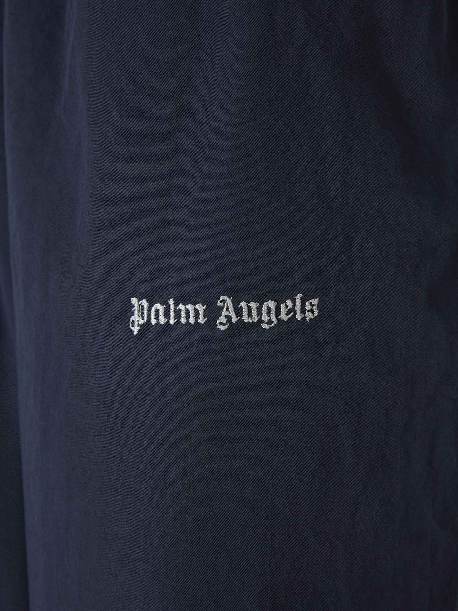 Outlet online Palm Angels Hombre Joggers Algodón Logo color Azul Marino sku 521-002994 01 - Foto 4