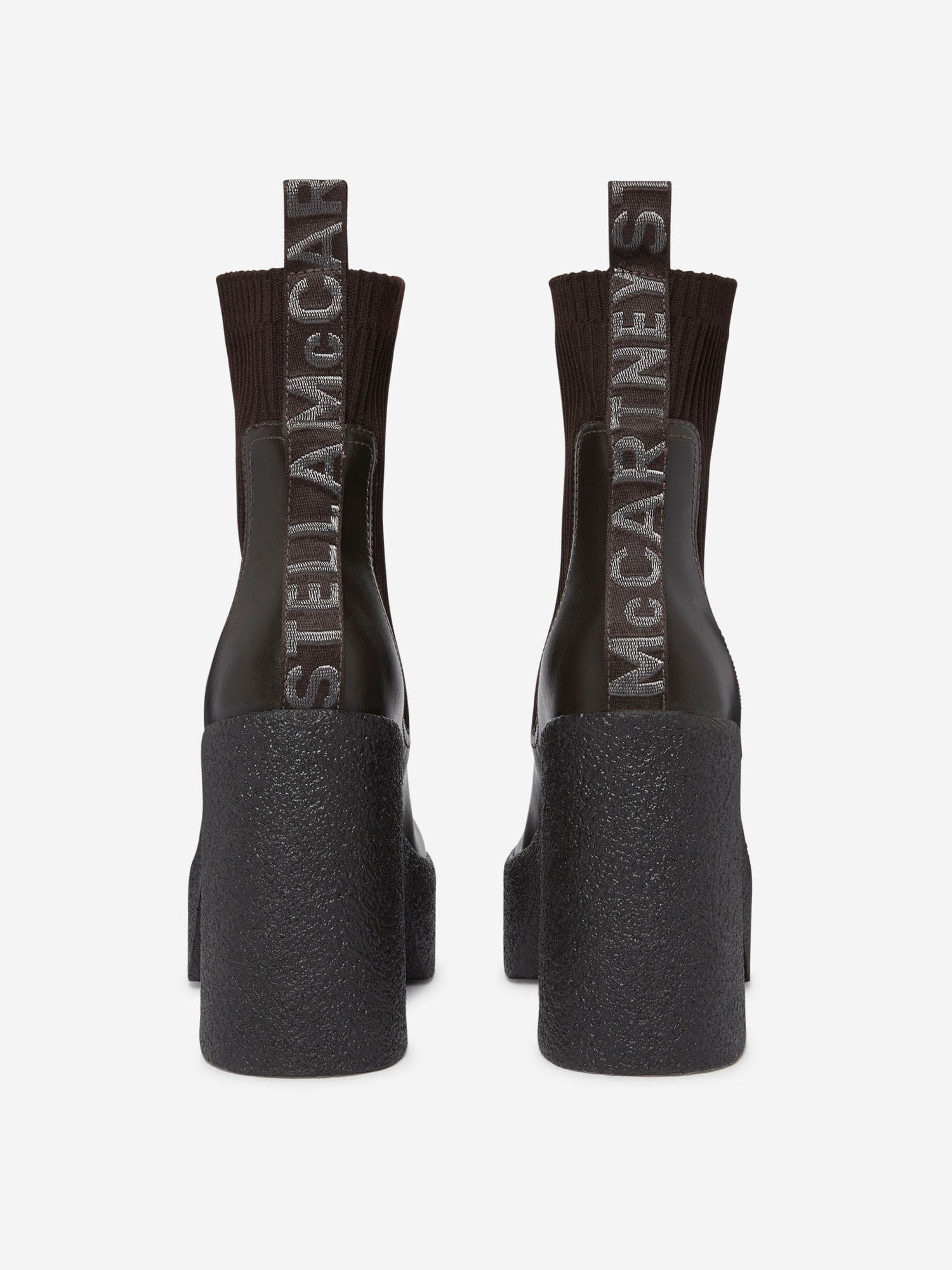 Outlet online Stella McCartney Mujer Botines Skyla color Marron Oscuro sku 805-000736 01 - Foto 3