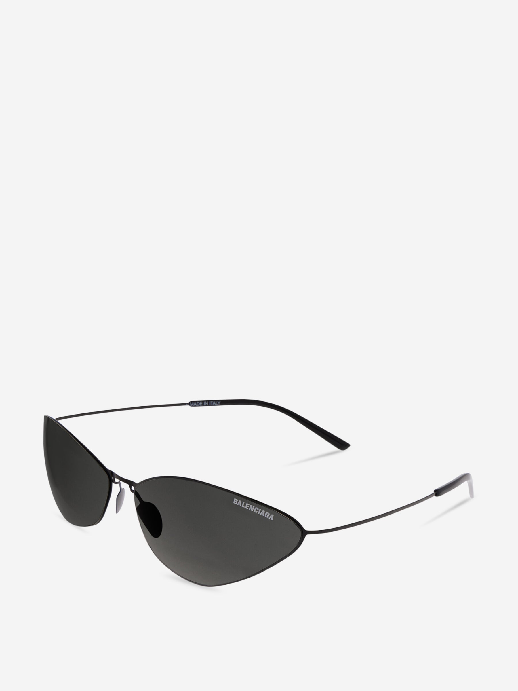 Outlet online Balenciaga Hombre Gafas de Sol Redondas Malibu color Negro sku 614-002875 01 - Foto 2