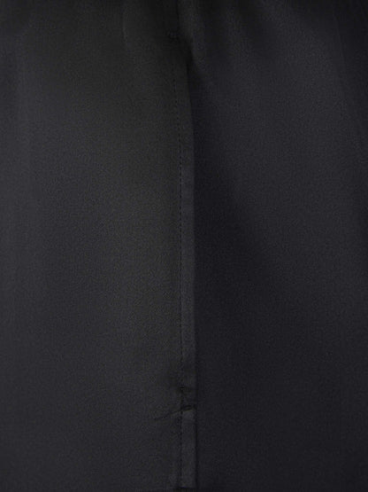 Outlet online Alexander Wang Mujer Bermudas Satinadas Algodón color Negro sku 762-000461 01 - Foto 5