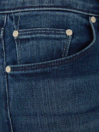Outlet online Mother Mujer Jeans The Down Low color Azul Cobalto sku 763-001466 01 - Foto 3
