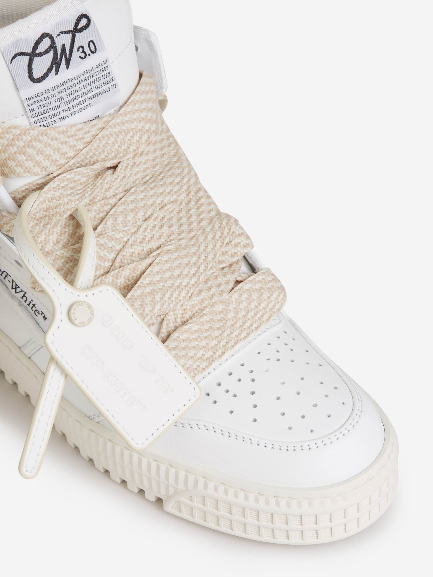 Outlet online Off-White Mujer Sneakers 3.0 Piel color Blanco sku 806-000307 01 - Foto 6
