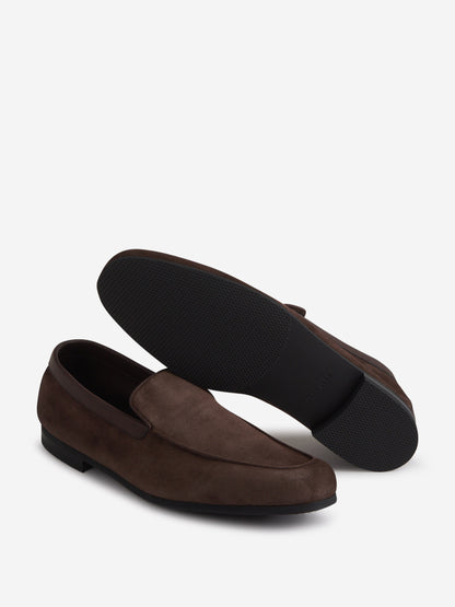Outlet online John Lobb Hombre Mocasines Tyne color Marrón Oscuro sku 611-004373 01 - Foto 4