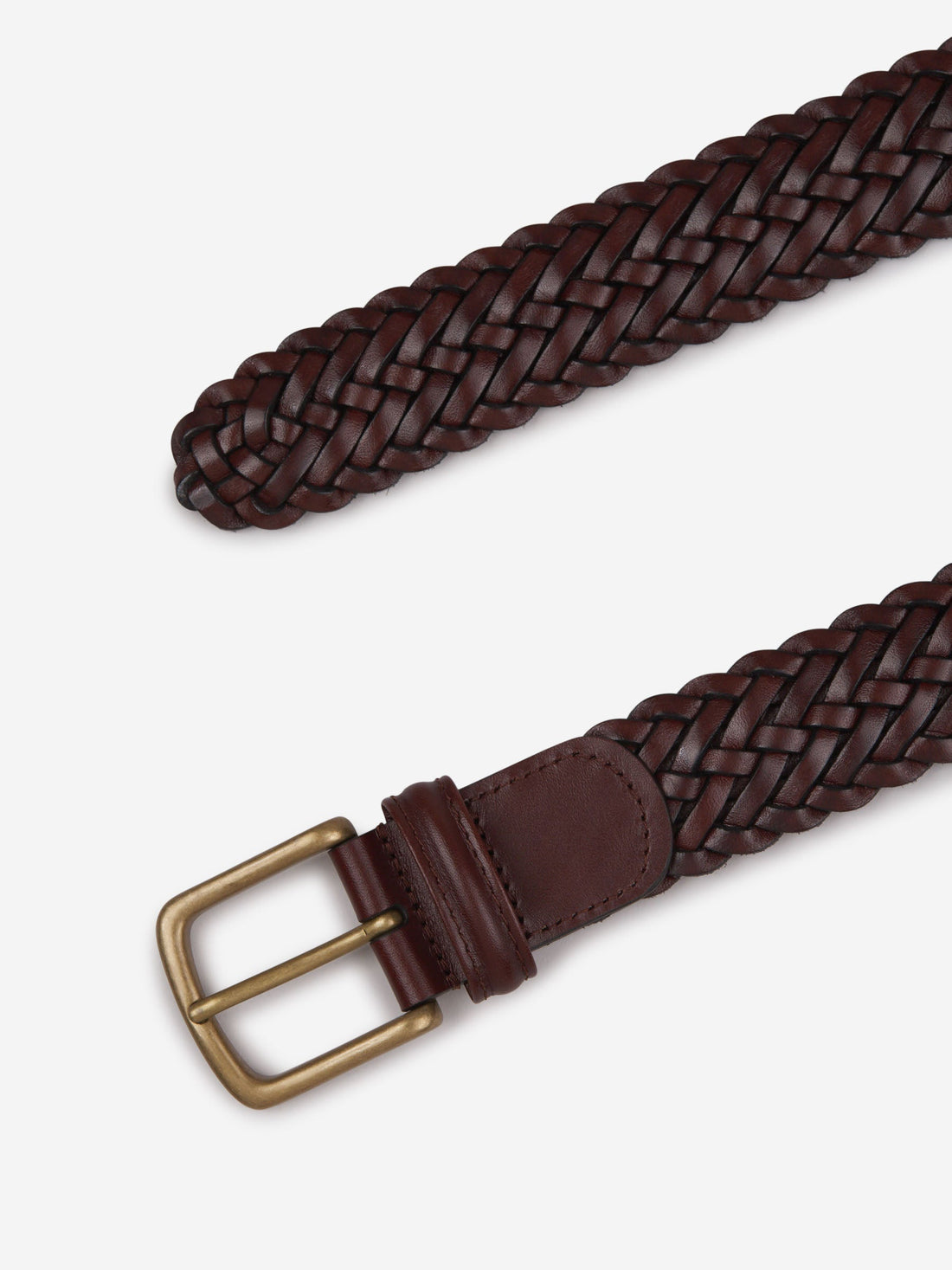 Cinturón Trenzado Piel