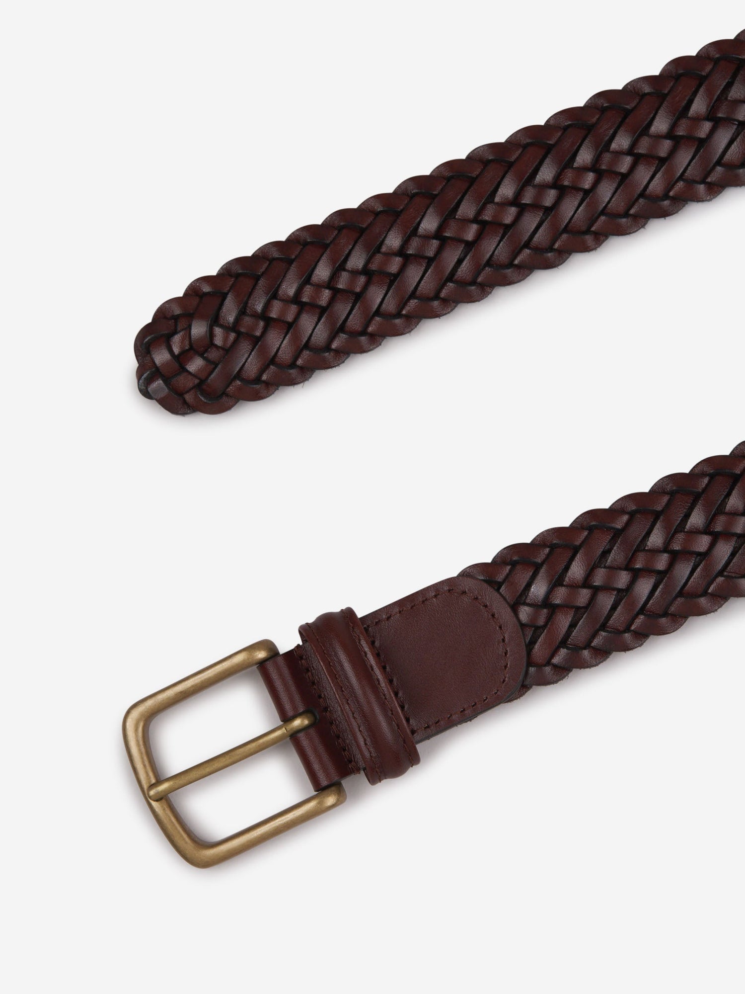 Cinturón Trenzado Piel