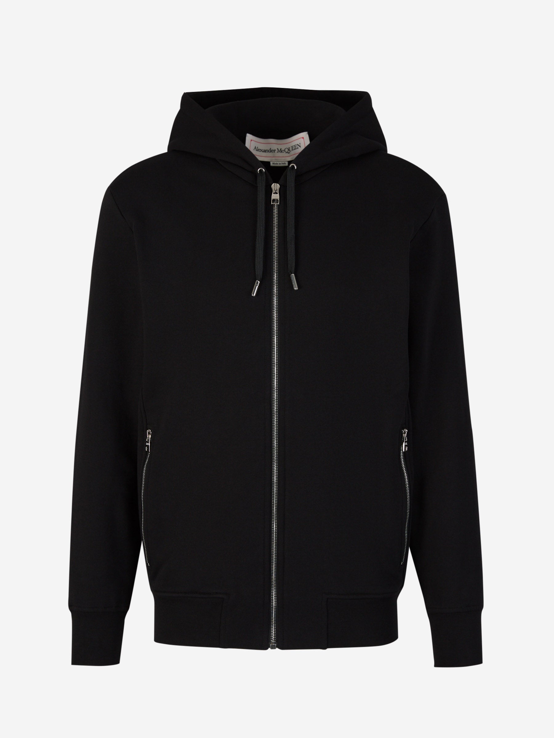 Outlet online McQueen Hombre Sudadera Cremallera Logo color Negro sku 545-001528 01 - Foto 1
