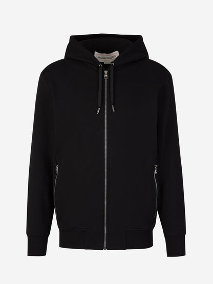 Outlet online McQueen Hombre Sudadera Cremallera Logo color Negro sku 545-001528 01 - Foto 1