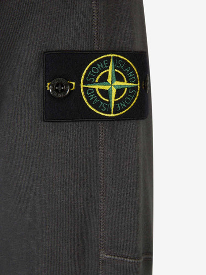 Outlet online Stone Island Hombre Sudadera Cremallera 65960 ‘OLD’ color Gris Antracita sku 545-001582 01 - Foto 5