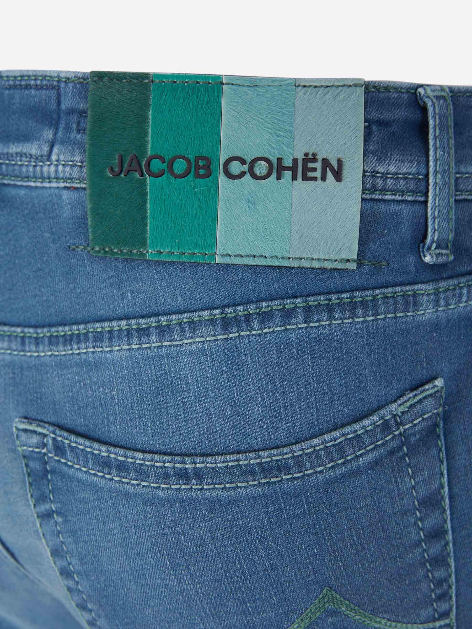 Outlet online Jacob Cohën Hombre Jeans Slim Fit Bard color Azul Denim sku 522-002625 01 - Foto 5